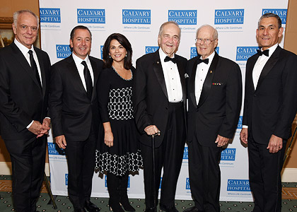 Frank A. Calamari and honorees