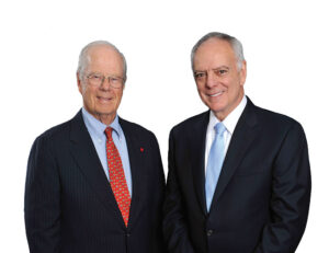 Thomas J. Fahey, Jr., MD (left) and Frank A. Calamari (right)