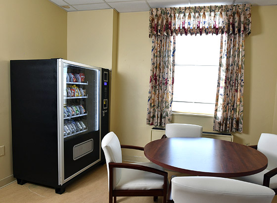 Ozanam Hall dining area